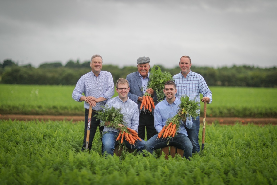 (Gilpin Farms Family - Back from Left to Right: Kenneth, Thomas, William, Front from Left to Right; Richard & Alastair.)